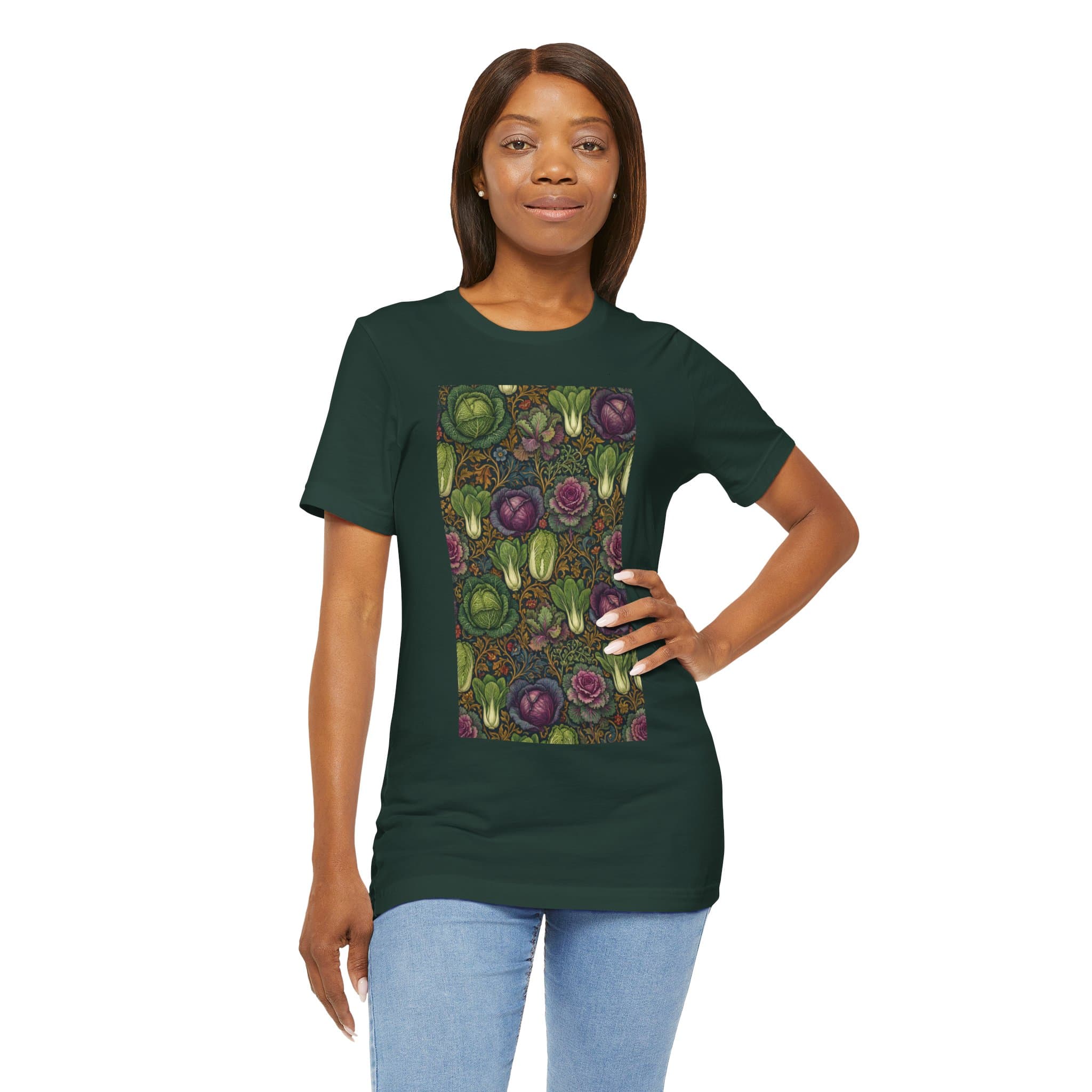 Cabbage Crush 2026 | Cabbage Pattern | Unisex Graphic Tee